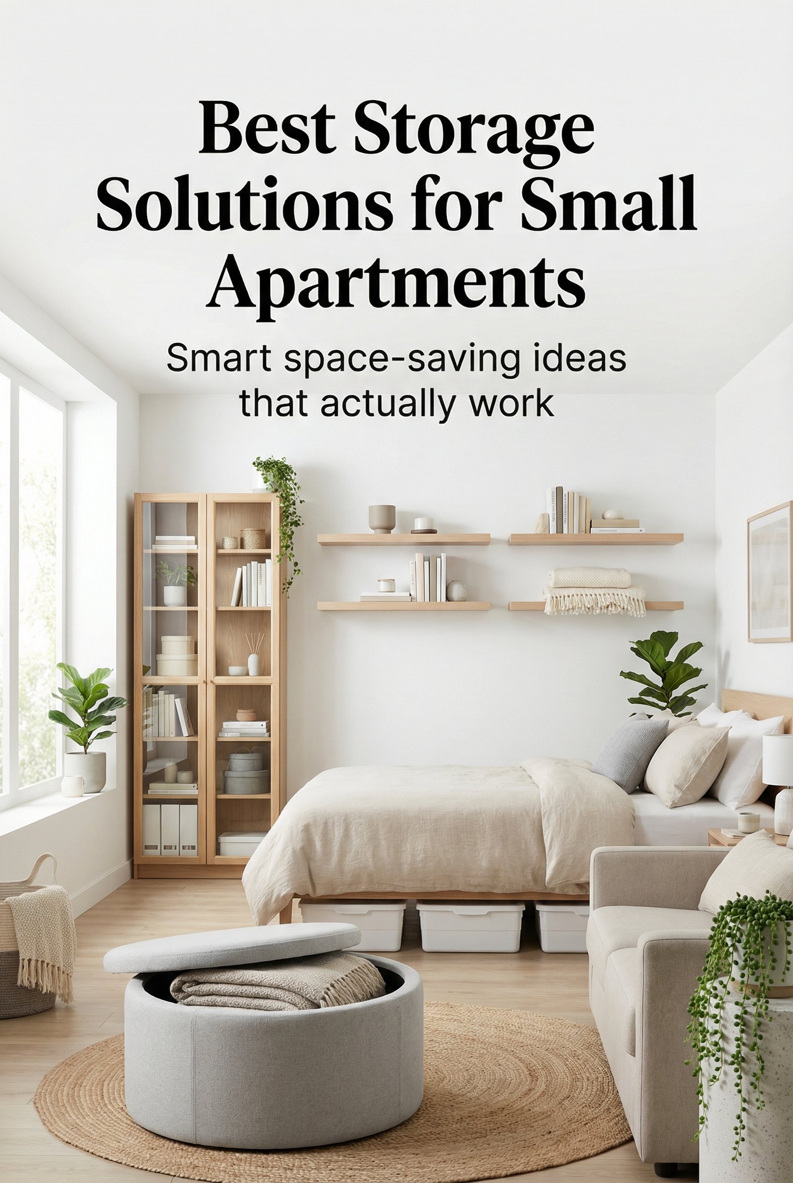 7 Storage Solutions for Small Apartments (That Actually Work)