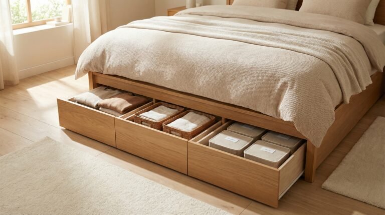 Under-Bed Storage Ideas for Small Bedrooms