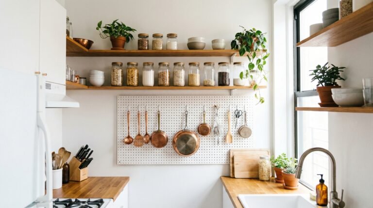 Small Apartment Kitchen Storage Ideas (Space-Saving Tips)
